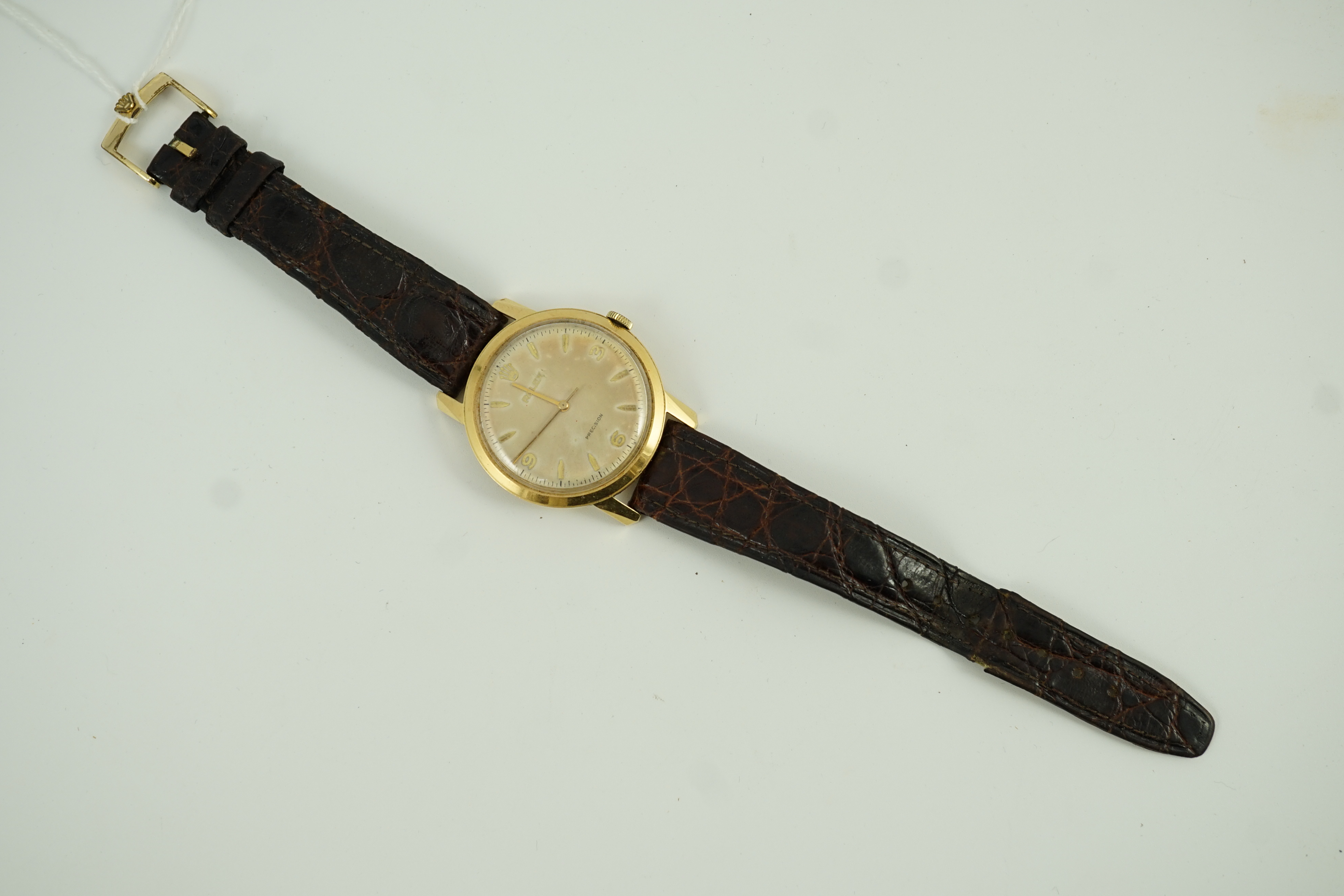 A gentleman's early 1950's Rolex manual wind wrist watch